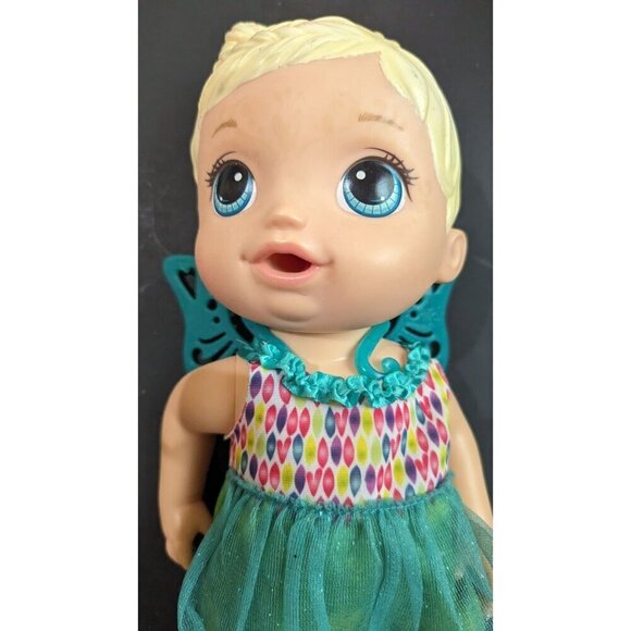 Hasbro 2016 Baby Alive Face Paint Fairy Blonde 11.5 inch pretend play - Picture 2 of 8